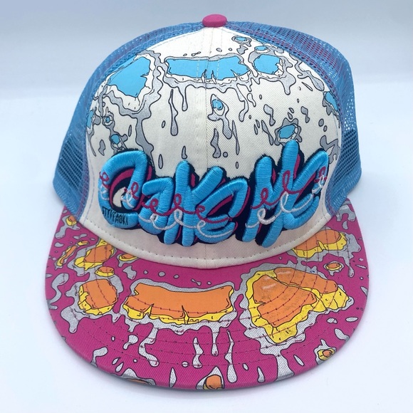 Steve Aoki “Cake Me” Snapback Hat Cap Mesh Adjustable - Picture 1 of 6
